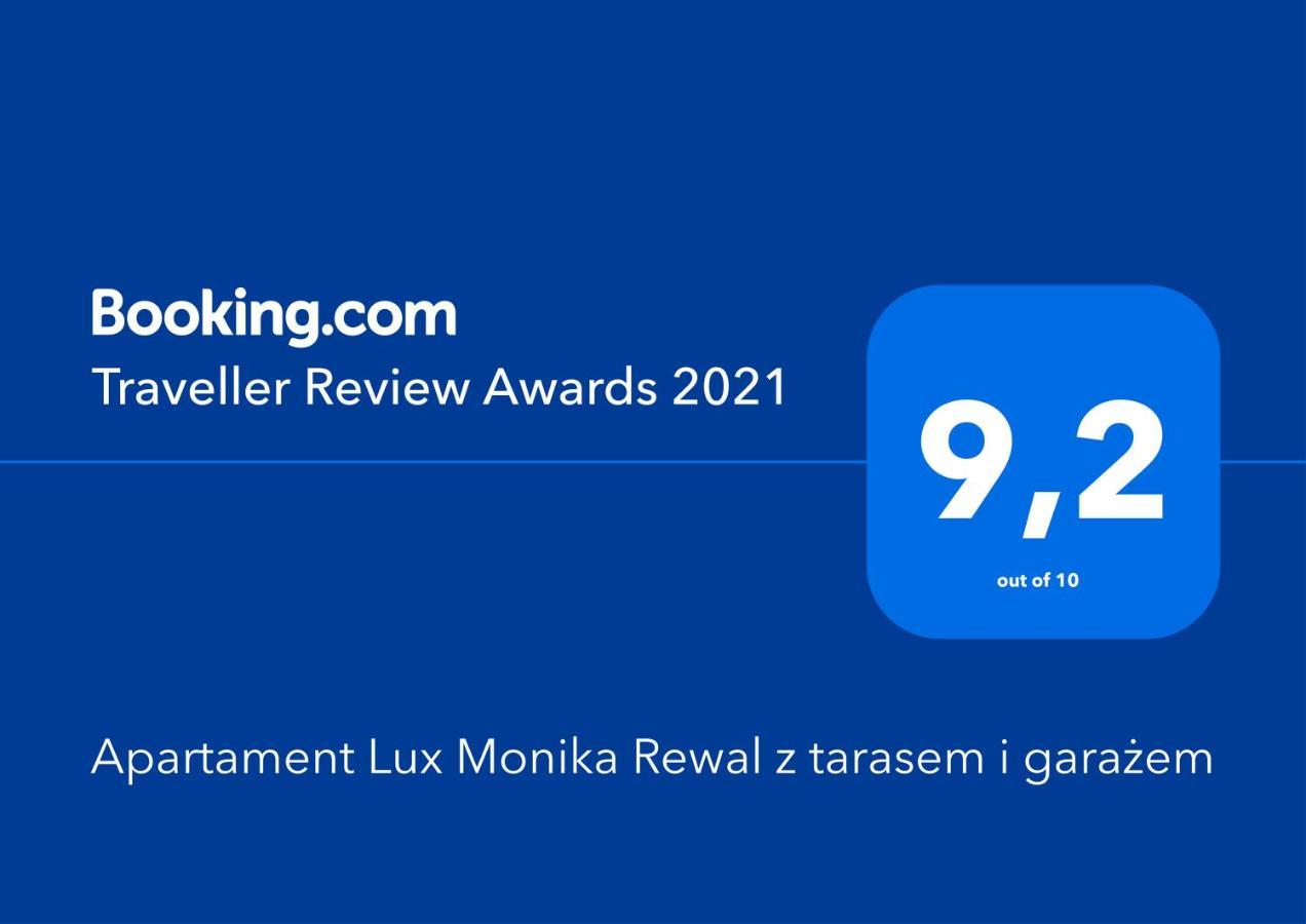 Apartament Lux Monika Rewal Z Tarasem I Garazem Ngoại thất bức ảnh
